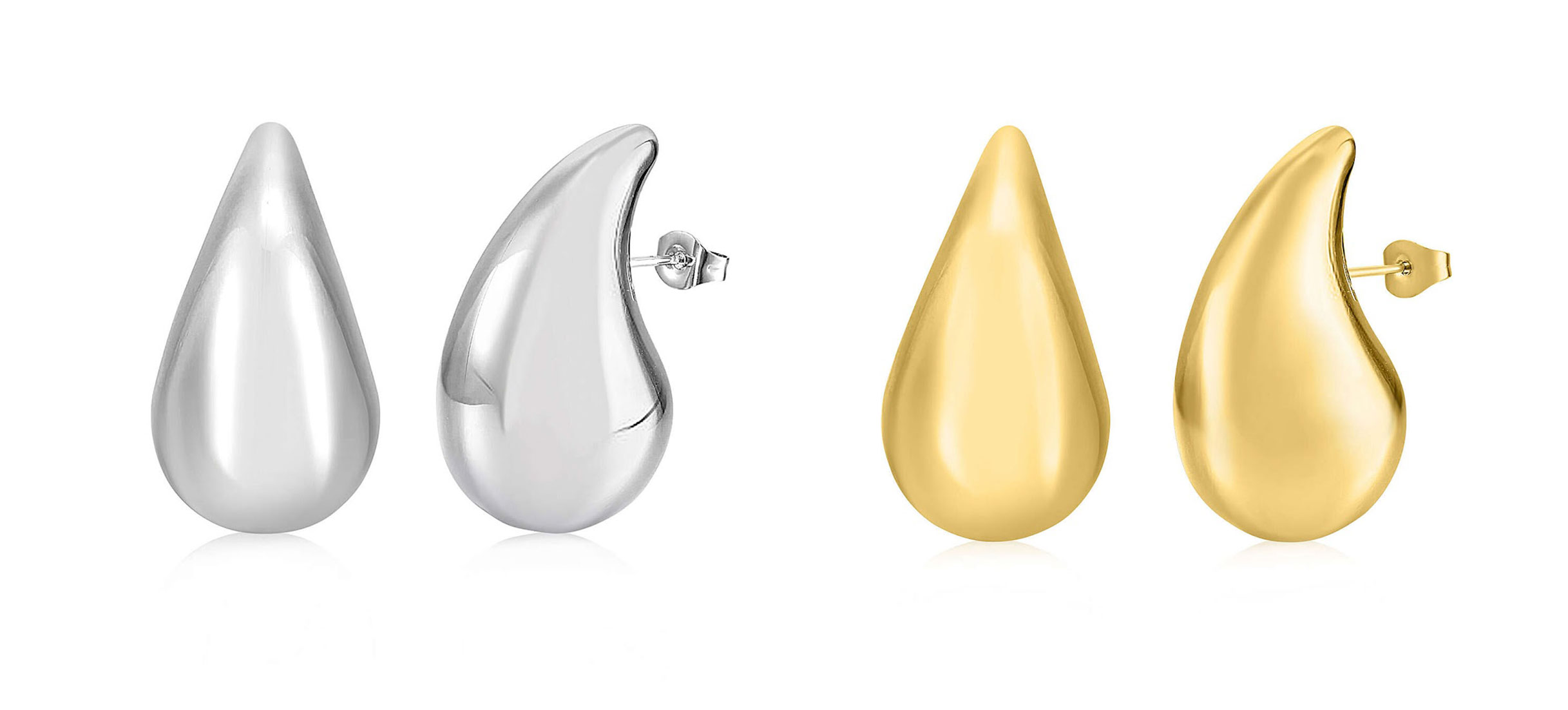 Orecchini A Goccia In Argento Sterling Con Veri Papaveri Conservati In Resina – Regalo In Scatola