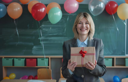 regalo maestra natale idee