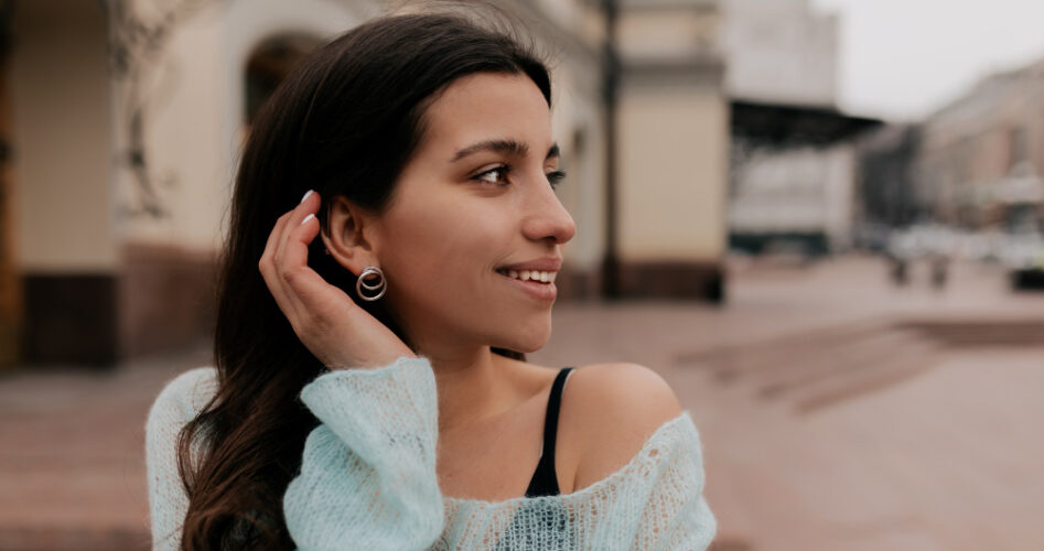 orecchini capelli lunghi